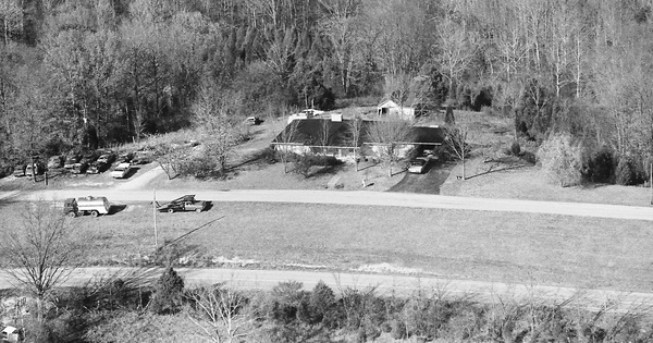 Vintage Aerial photo from 1978 in Metcalfe County, KY