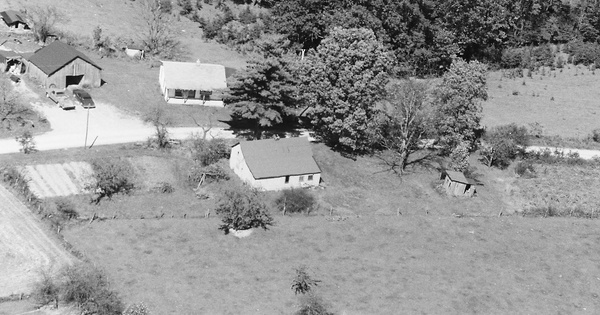 Vintage Aerial photo from 1985 in McCreary County, KY