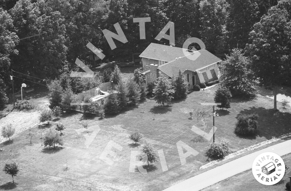 Vintage Aerial Kentucky McCracken County 1984 54LMC1