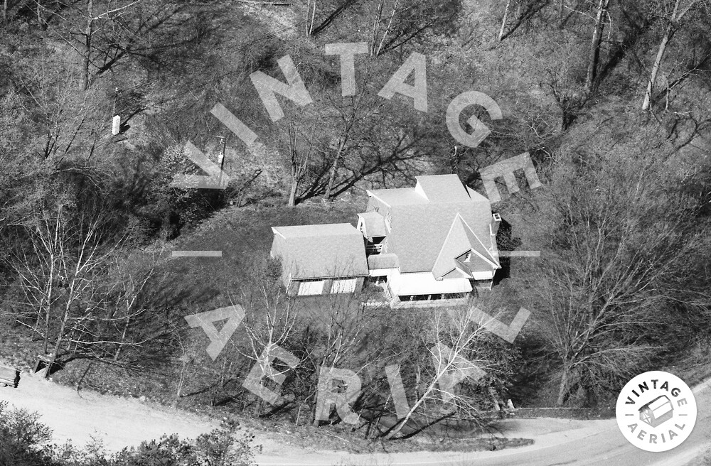 Vintage Aerial Kentucky Leslie County 1987 44ULE17