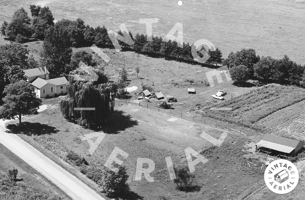 Vintage Aerial Michigan Kent County 1970 61RKE21