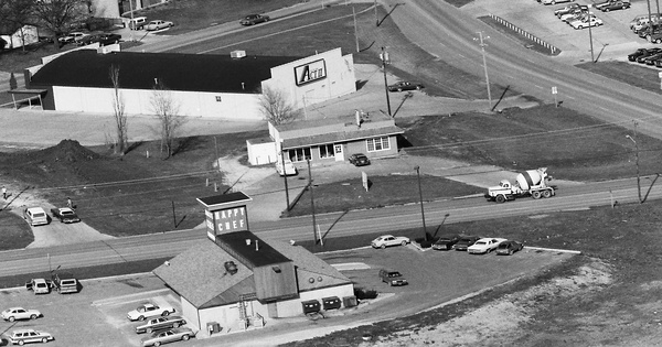 Vintage Aerial photo from 1984 in Union County, IA