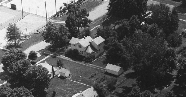Vintage Aerial photo from 1991 in Story County, IA