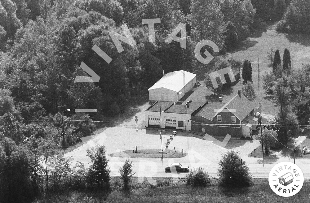 Vintage Aerial Michigan Van Buren County 1983 51UVB18