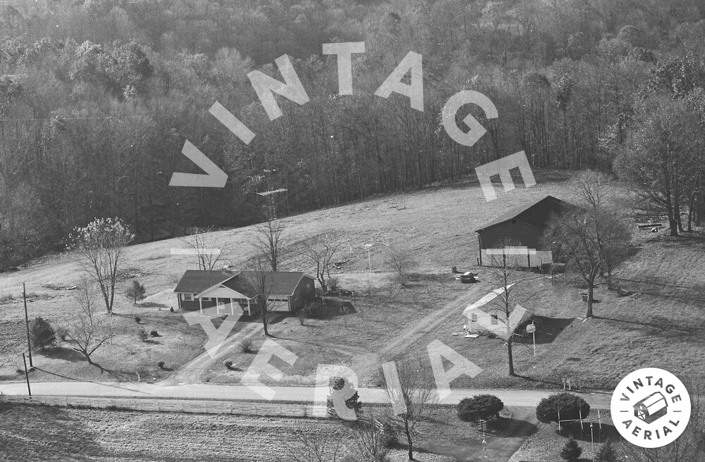 Vintage Aerial Kentucky Russell County 1982 57WRU1