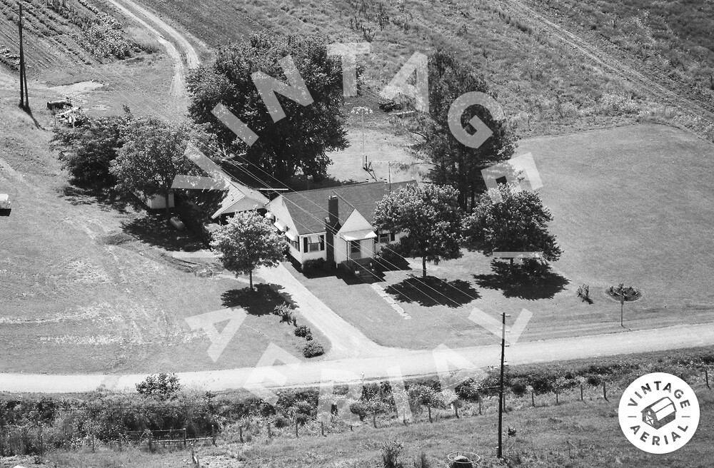 Vintage Aerial Alabama Jackson County 1985 71CJS5