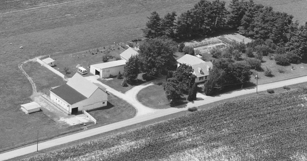 Vintage Aerial photo from 1996 in Elkhart County, IN