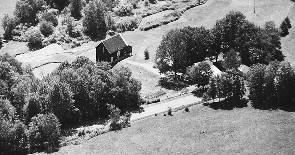 Vintage Aerial photo from 1993 in Bradford County, PA