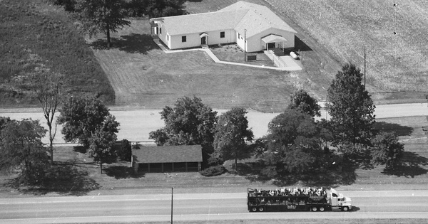 Vintage Aerial photo from 1997 in Hardin County, OH