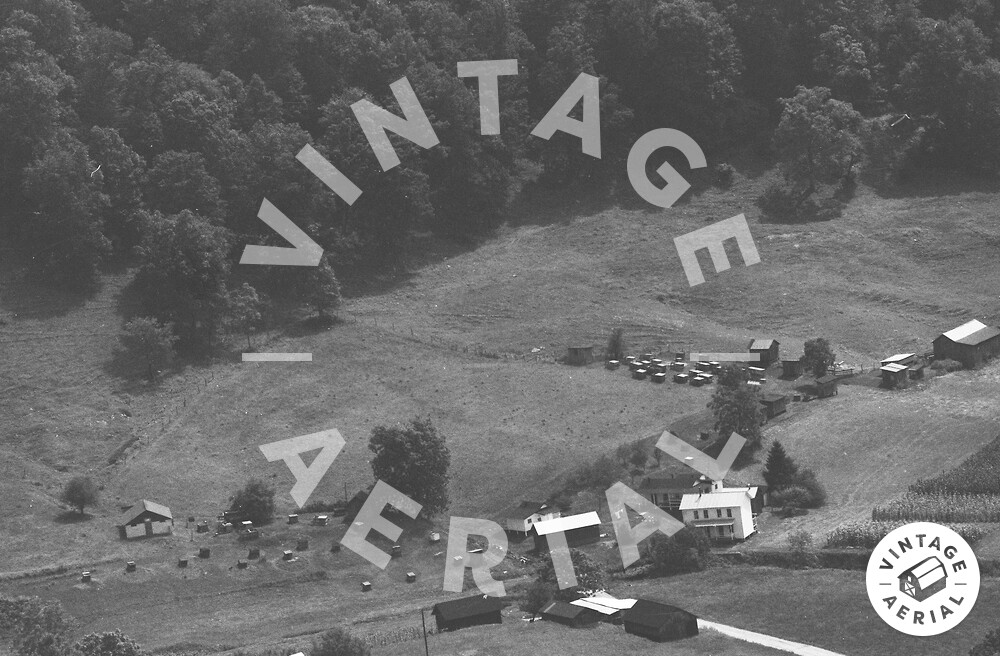 Vintage Aerial West Virginia Tyler County 1983 35DTY2