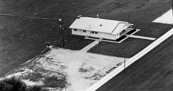 Vintage Aerial photo from 1971 in Ottawa County, OH