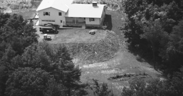 Vintage Aerial photo from 1982 in Greene County, VA