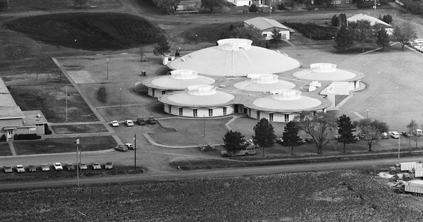 Vintage Aerial photo from 1973 in Sedgwick County, KS