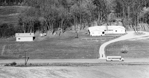Vintage Aerial photo from 1974 in Licking County, OH