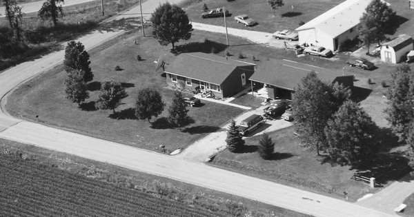 Vintage Aerial photo from 1996 in Medina County, OH