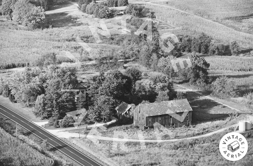 Vintage Aerial Ohio Medina County 1982 268TME11