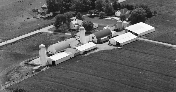 Vintage Aerial photo from 1979 in Medina County, OH