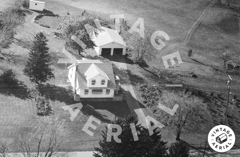 Vintage Aerial Ohio Morrow County 1990 59SMO12