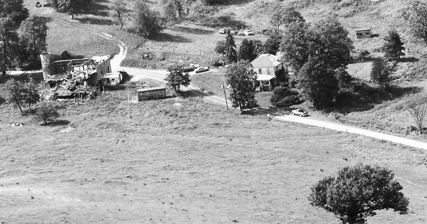 Vintage Aerial photo from 1992 in Carroll County, OH