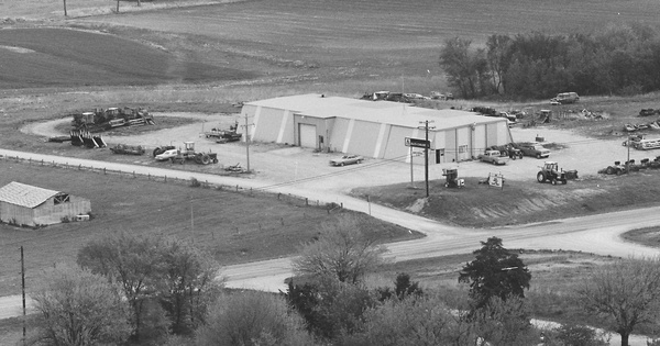 Vintage Aerial photo from 1980 in Johnson County, MO