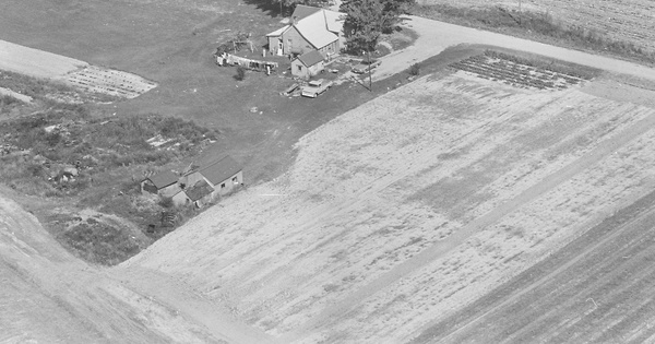 Vintage Aerial photo from 1980 in Richland County, IL