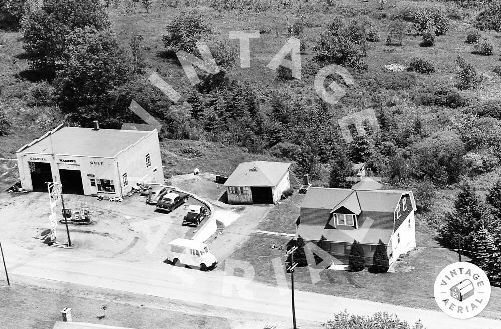 Vintage Aerial Pennsylvania Luzerne County 1963 24CLU10