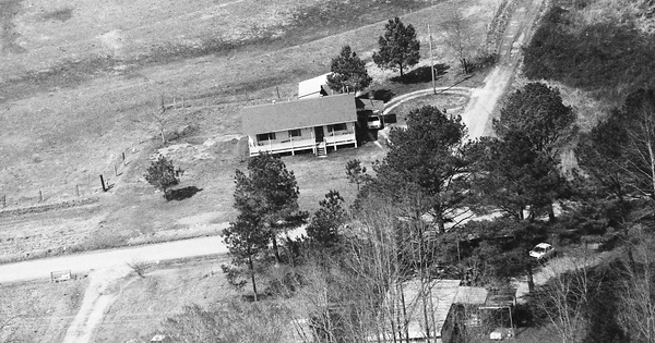 Vintage Aerial photo from 1993 in Winston County, AL