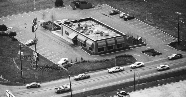 Vintage Aerial photo from 1991 in St. Martin Parish, LA