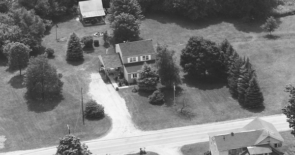Vintage Aerial photo from 1989 in Erie County, PA