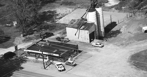 Vintage Aerial photo from 1992 in Tipton County, TN