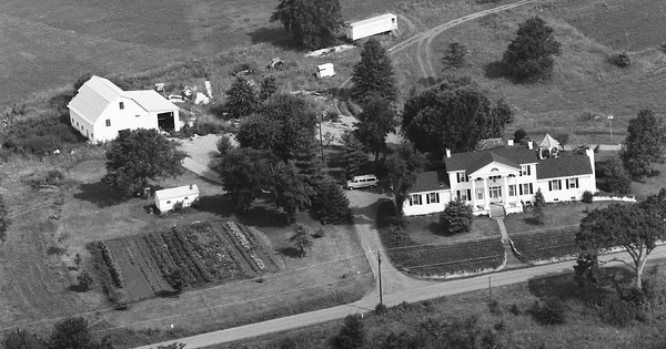 Vintage Aerial photo from 1986 in Monroe County, TN