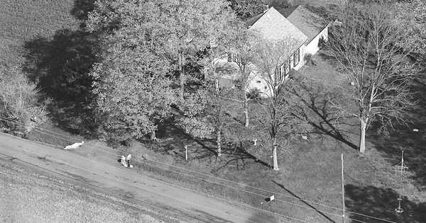 Vintage Aerial photo from -1986 in Bucks County, PA