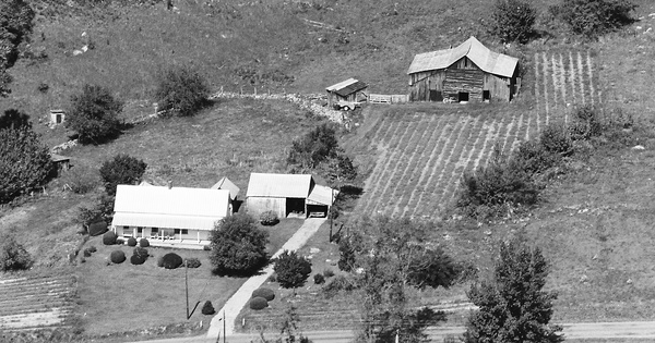 Vintage Aerial photo from 1987 in Washington County, VA