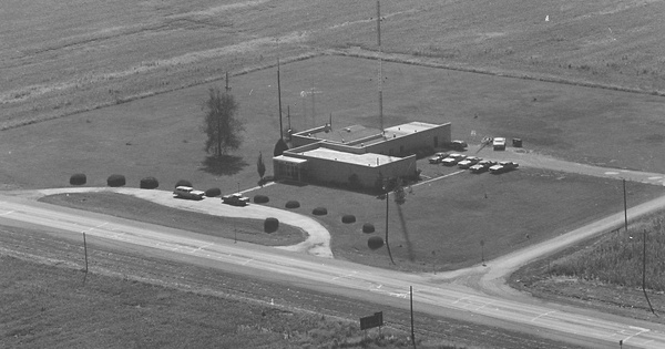 Vintage Aerial photo from 1980 in Montgomery County, IL