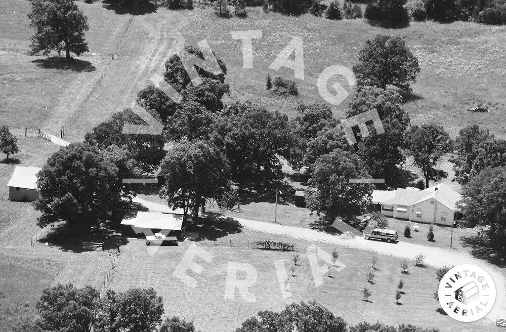 Vintage Aerial Missouri Phelps County 1987 6TPH25