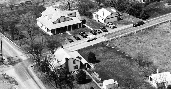 Vintage Aerial photo from 1992 in Perry County, PA