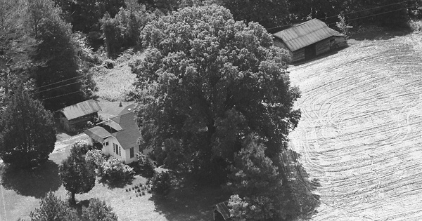 Vintage Aerial photo from -1986 in Itawamba County, MS