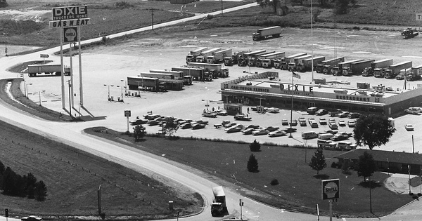 Vintage Aerial photo from 1975 in Effingham County, IL