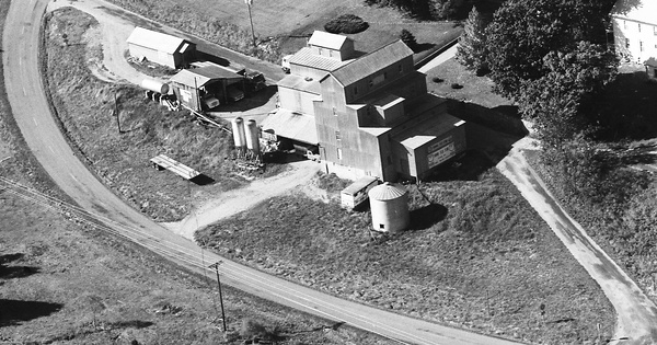 Vintage Aerial photo from 1976 in Perry County, MO