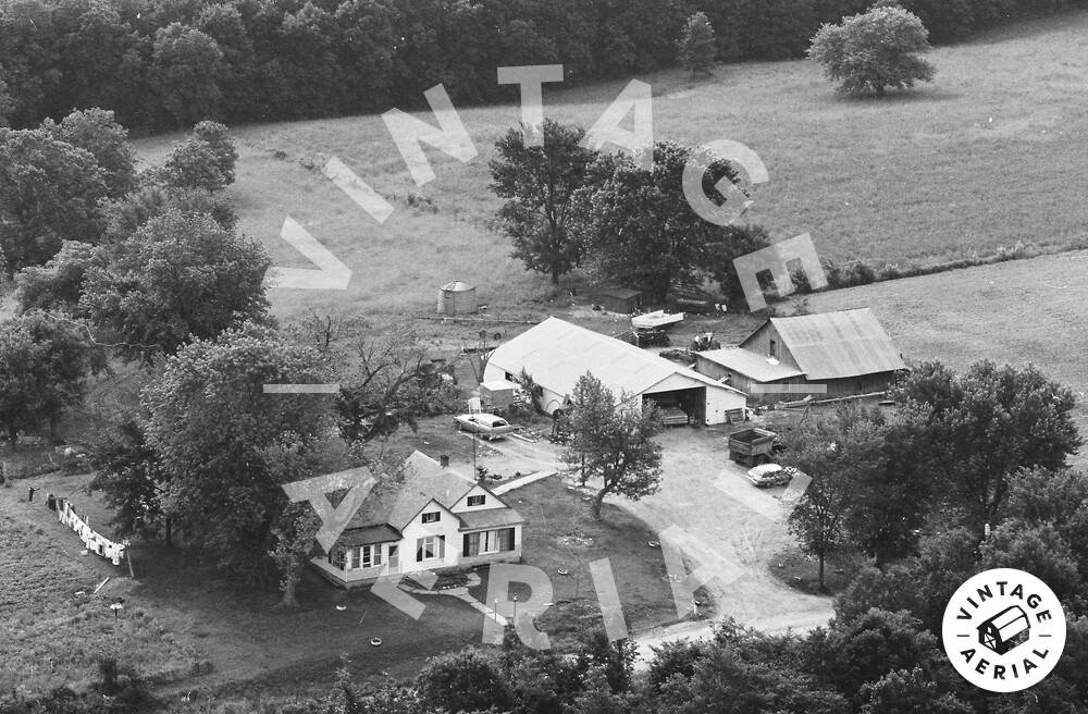 Vintage Aerial Missouri Monroe County 1977 41IMO22
