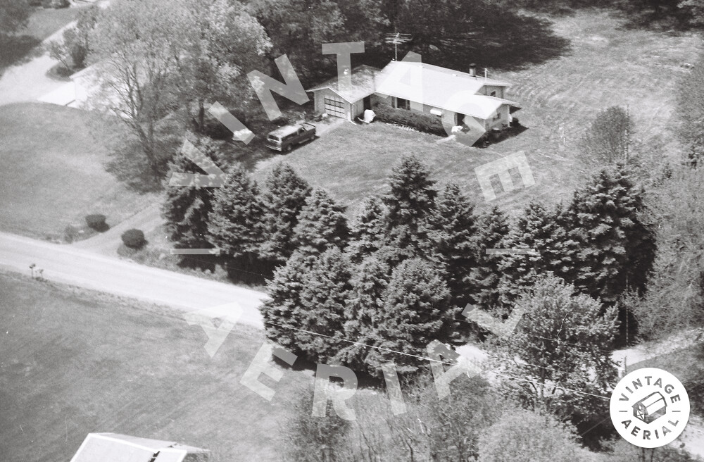 Vintage Aerial Pennsylvania Mercer County 1997 119IME3