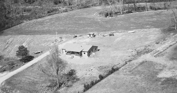Vintage Aerial photo from 1987 in Limestone County, AL