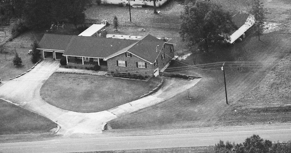 Vintage Aerial photo from 1989 in Marshall County, AL