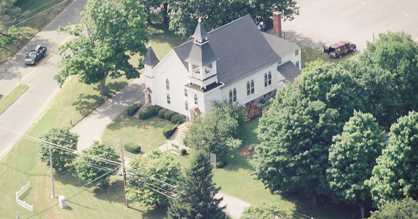 Vintage Aerial photo from 1999 in Windham County, CT