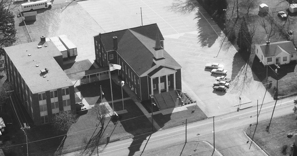 Vintage Aerial photo from 1985 in Guilford County, NC