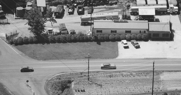 Vintage Aerial photo from 1987 in Caldwell County, NC
