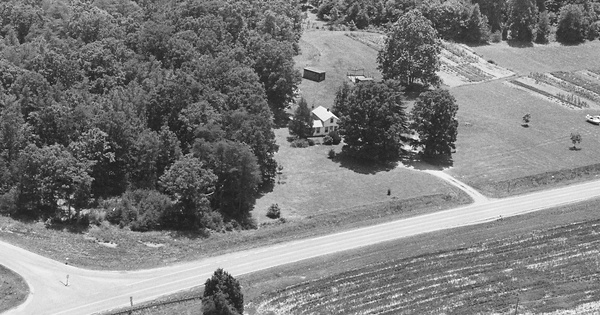Vintage Aerial photo from 1982 in Spotsylvania County, VA