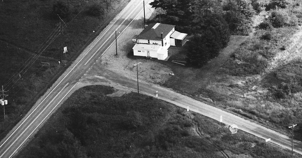 Vintage Aerial photo from 1991 in Warren County, PA