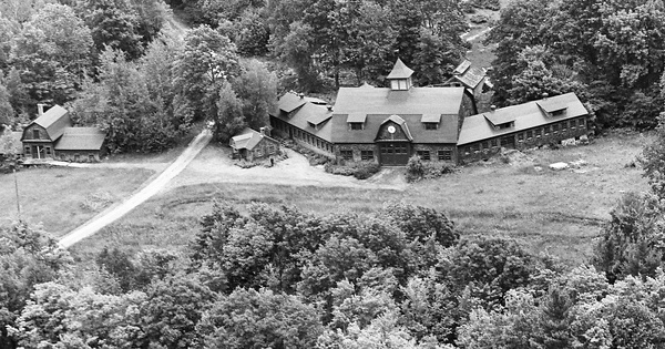 Vintage Aerial photo from 1963 in Carroll County, NH