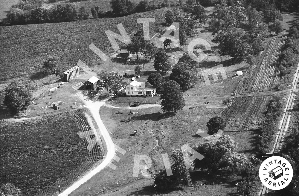 Vintage Aerial Ohio Darke County 1977 126FDA17